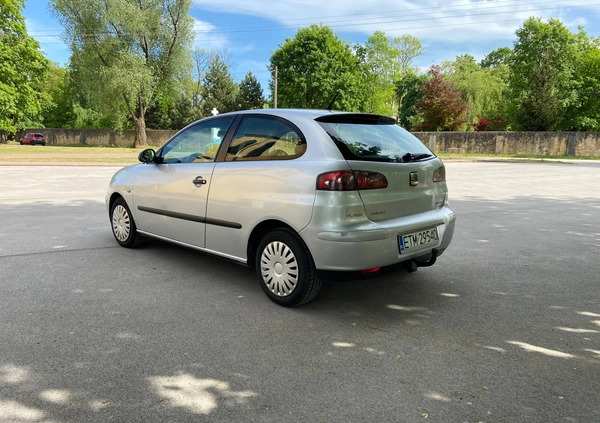 Seat Ibiza cena 4800 przebieg: 240000, rok produkcji 2003 z Morąg małe 529